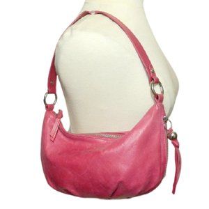 Hobo $238 Hot Pink Fuchsia Hobo Bag Used!